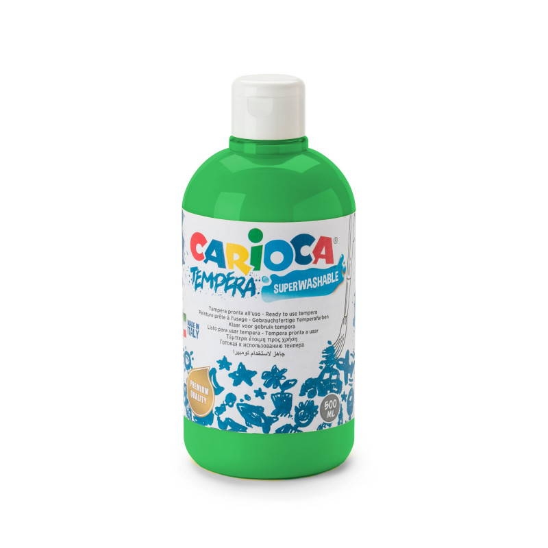 Tempera Suluboya Süper Yıkanabilir Parmak Boya Yeşil 500 Ml